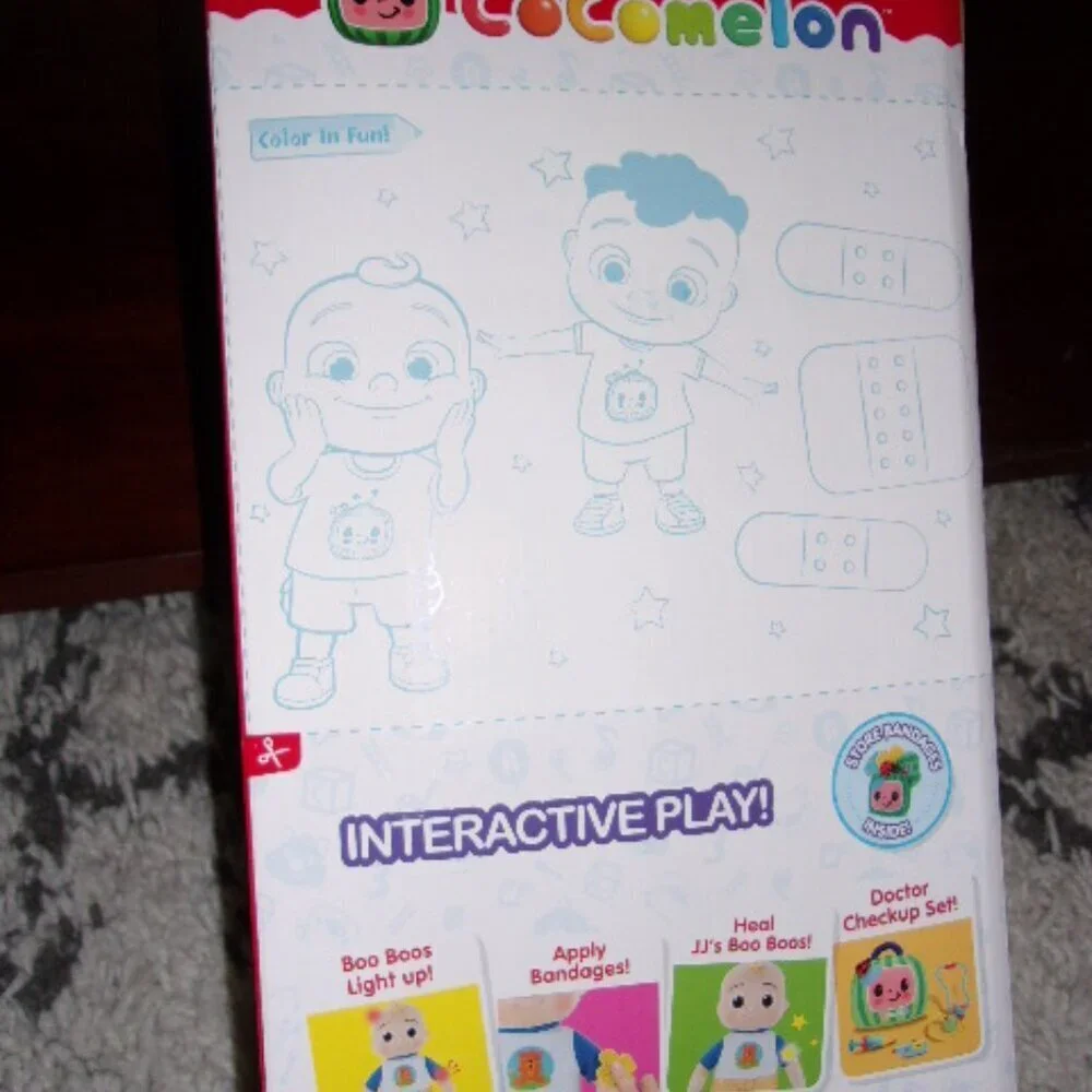 Cocomelon Deluxe Boo Boo JJ 12